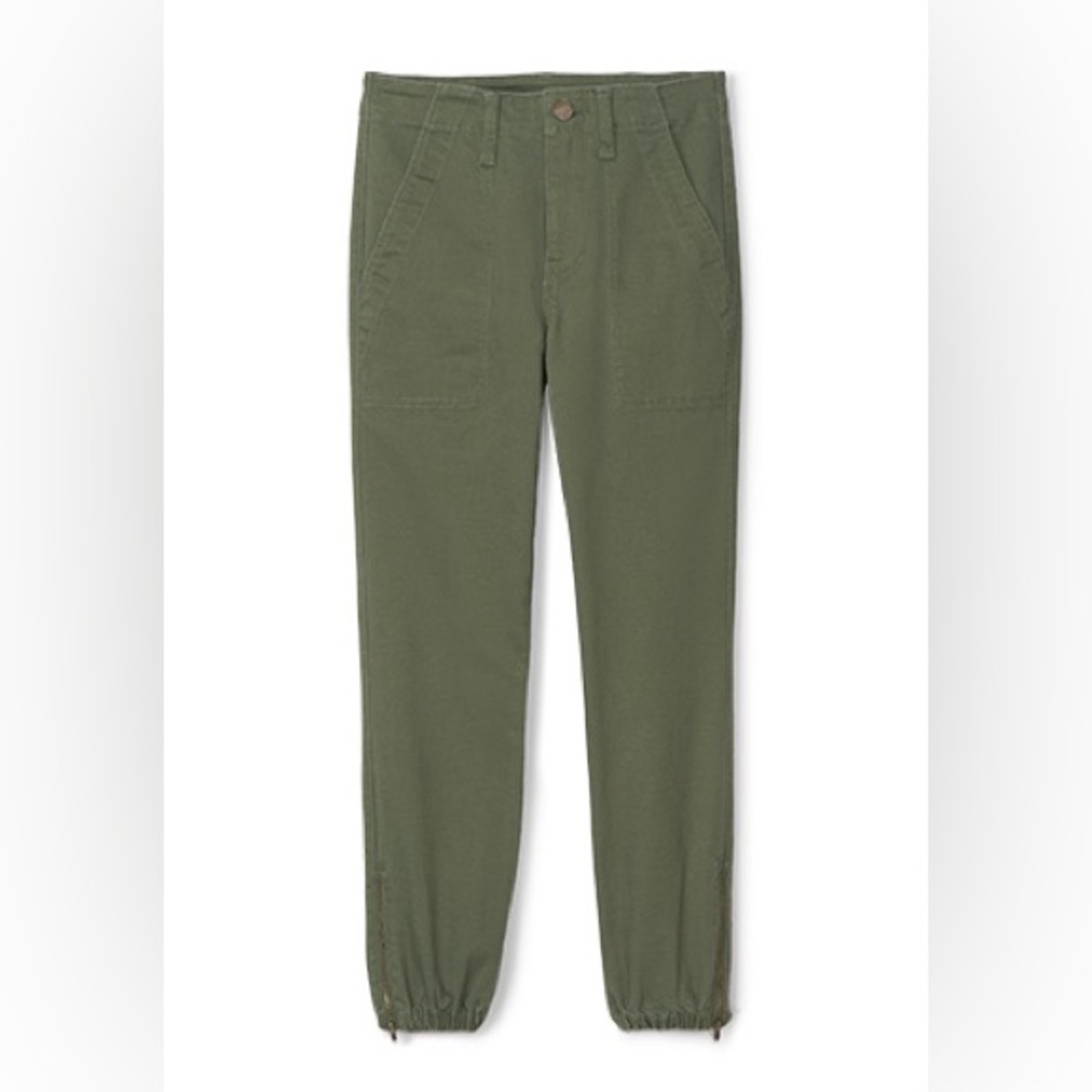 CAbi Olive Green Jogger Pants